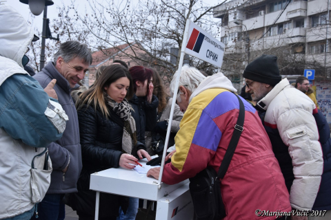 ODRŽAN INFO PULT U SURČINU